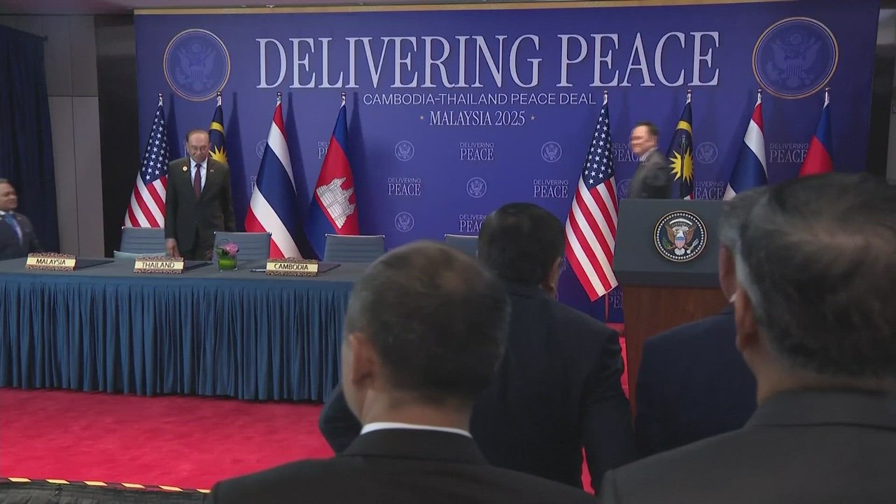 TRUMP FULL SPEECH ahead of ASEAN SUMMIT