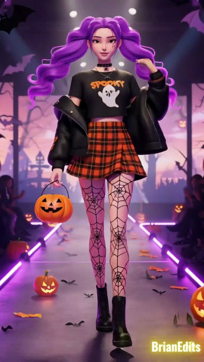 Huntrix Models Halloween, KPop Demon Hunters #kpopdemonhunters #kpdh #huntrix #halloween