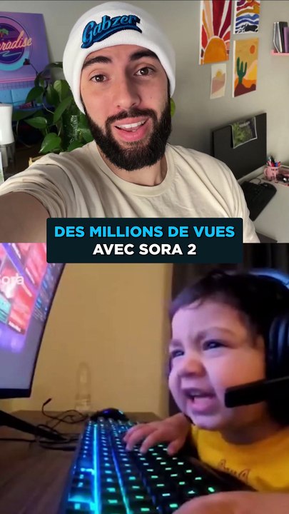 Cette application te permet de générer des vidéos avec SORA 2 💻