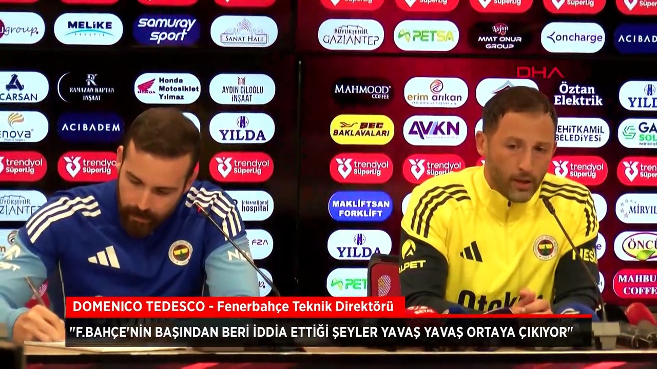 Fenerbahçe Teknik Direktörü Tedesco: Önemli olan birlikteliktir