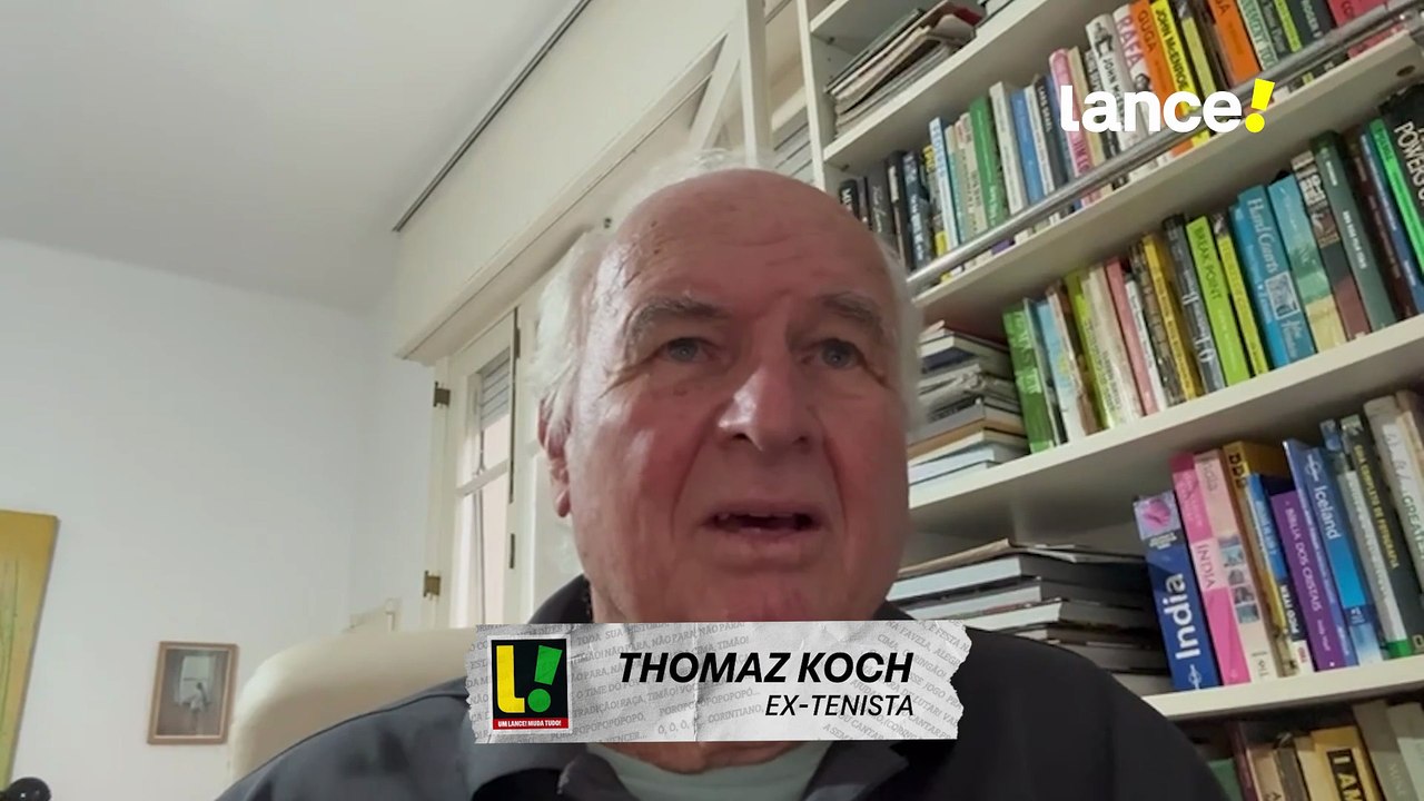 Thomaz Koch, um dos maiores tenistas da história do Brasil, comenta sobre João Fonseca.
