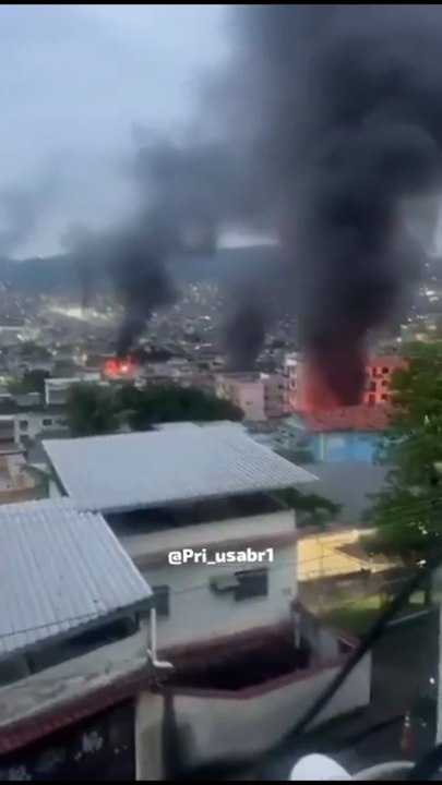 Traficantes do Comando Vermelho usam drones para jogar granadas em policiais durante operação
