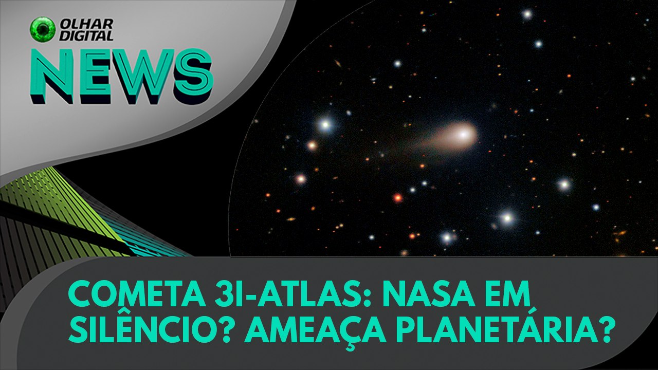 Cometa 3I-ATLAS: NASA em silêncio? Ameaça planetária? | 28/10/2025 (240)