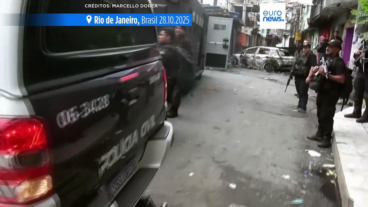 Número de mortos em megaoperação contra gangue no Rio de Janeiro sobe para 121