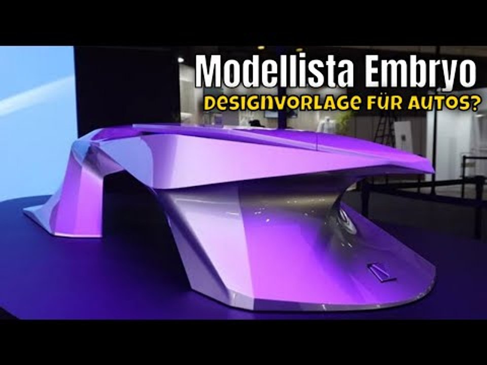 2025 Modellista Embryo zum TAS2025 – Kunst oder Auto der Zukunft?