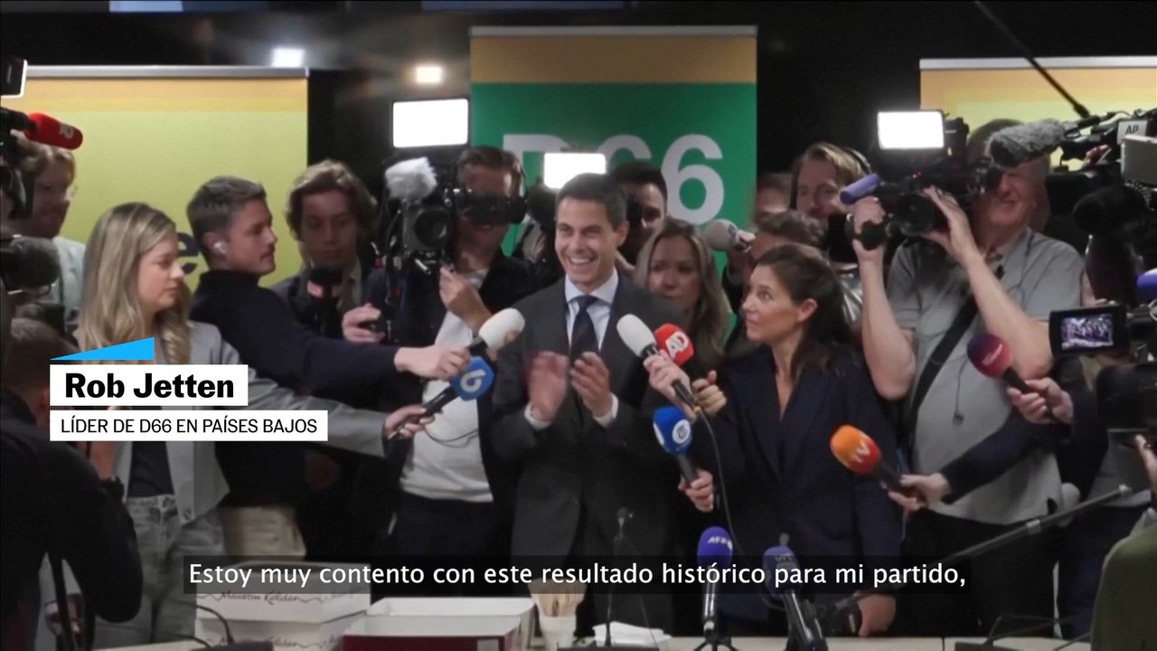 El líder de D66, en Países Bajos: "El mejor resultado de nuestra historia"