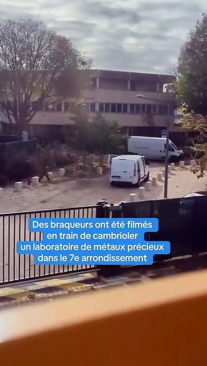Un braquage filmé en direct après une grosse explosion à Lyon