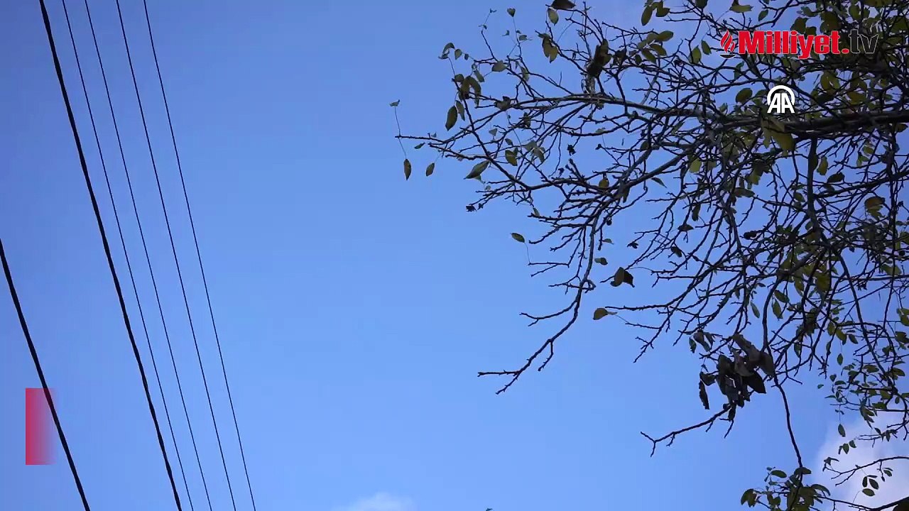 Ukrayna'nın Kramatorsk kentine düzenlenen İHA saldırısı kameralara yansıdı