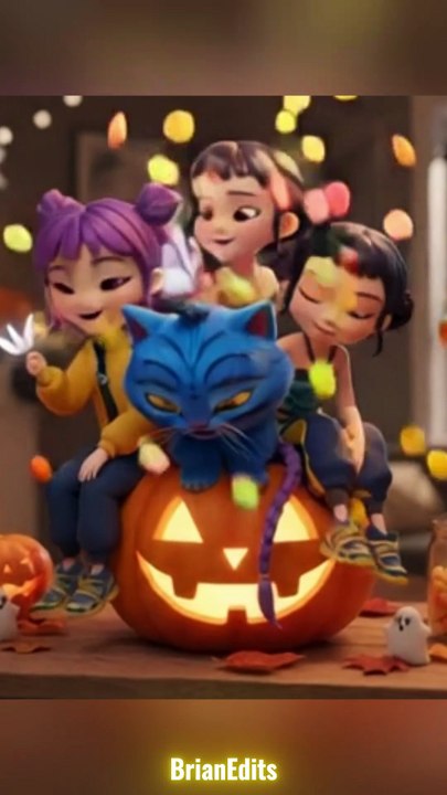 Zoey Enjoys Halloween Candies, KPop Demon Hunters #kpopdemonhunters #huntrix