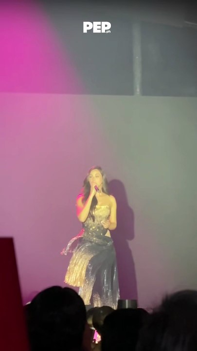 Catriona Gray sings "When You Believe" | PEP Jams