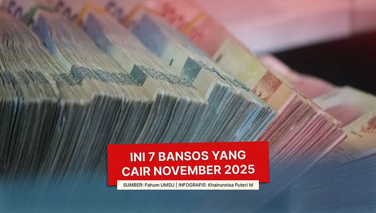 Ini 7 Bansos yang Cair November 2025
