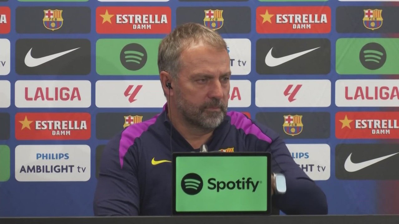 Hansi Flick, press conference ahead of FC Barcelona vs. Elche CF