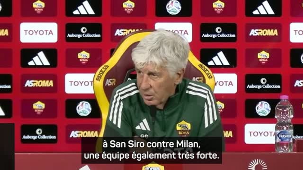 Roma - Gasperini : "Modric est un joueur extraordinaire"