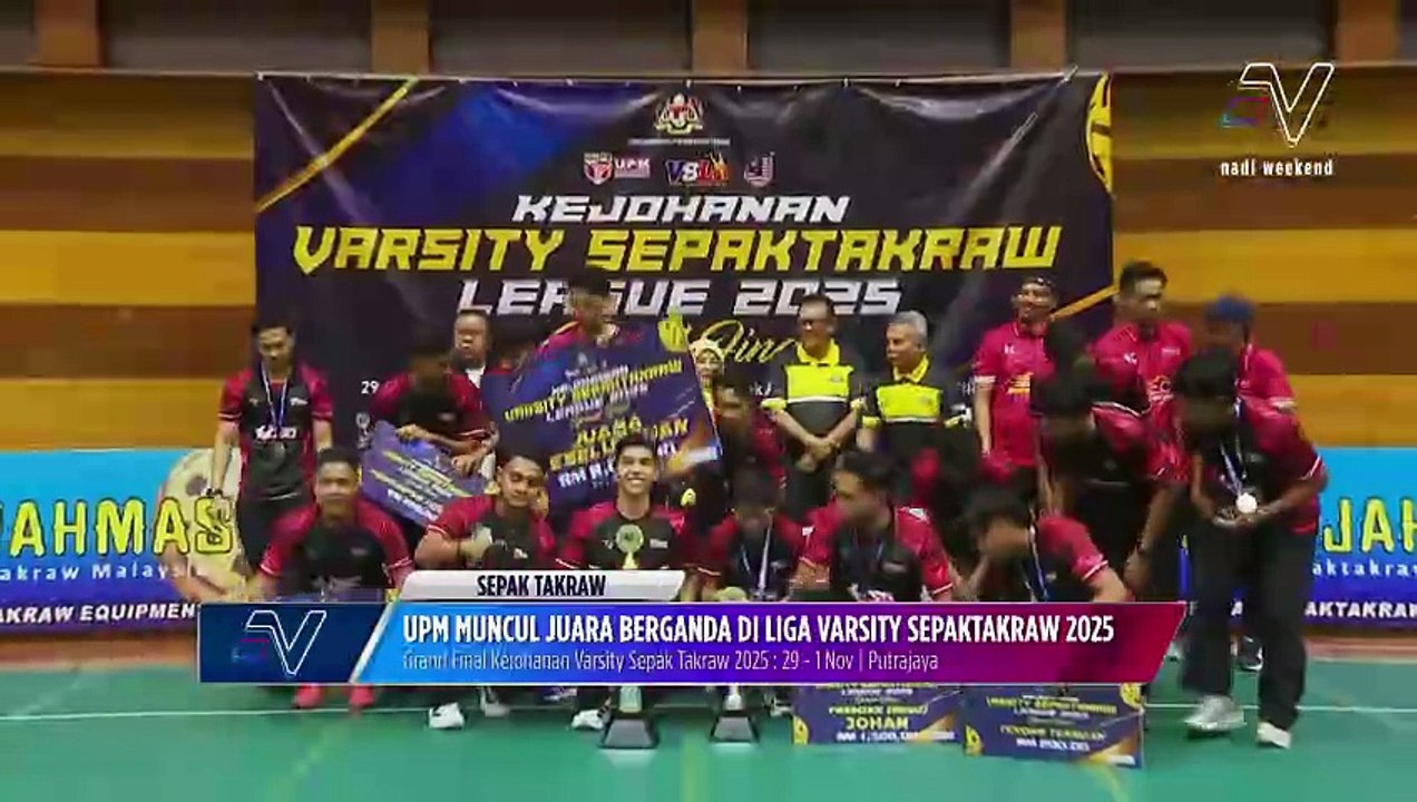 UPM Raih Juara Berganda di Liga Varsity Sepaktakraw 2025 🏆