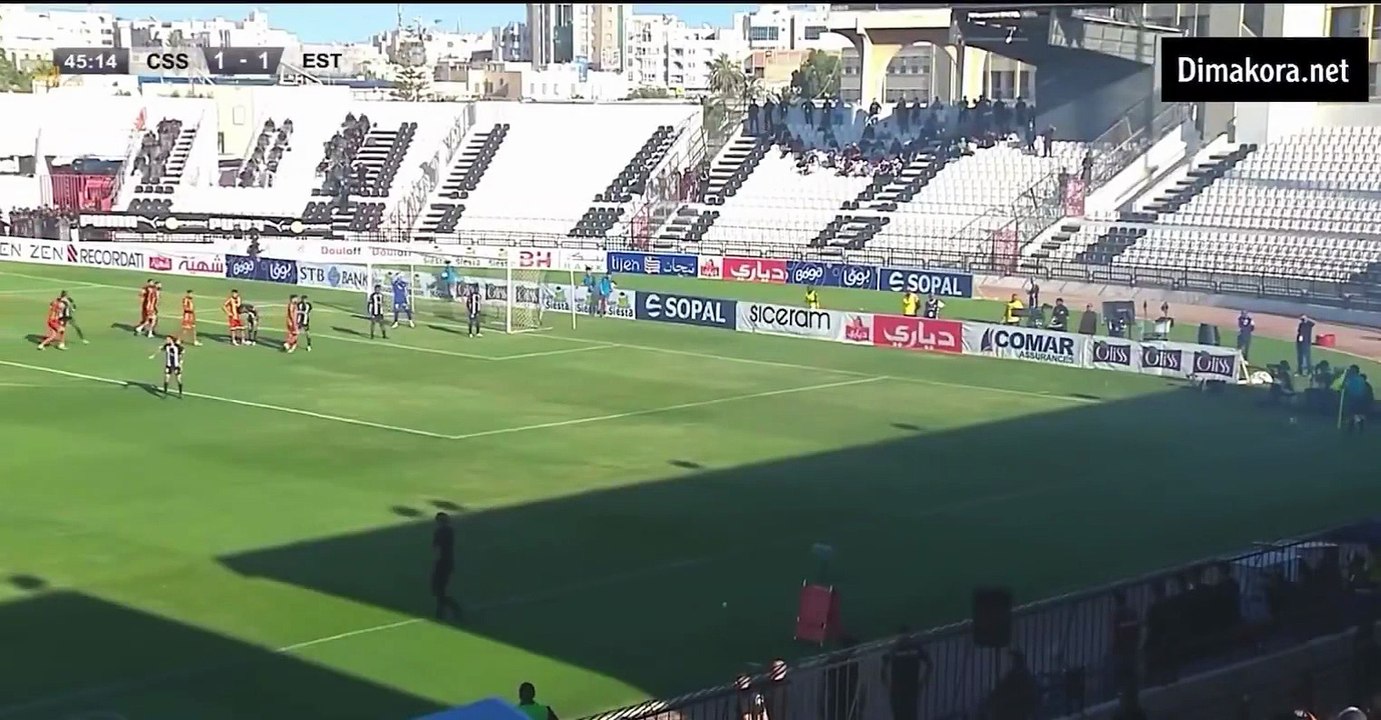 But Belaili Passe D Boualia vs CS Sfaxien