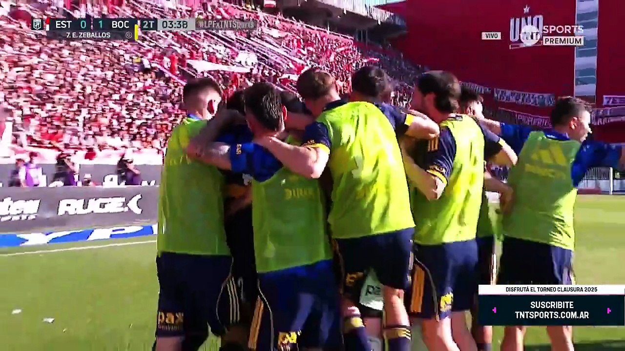 Estudiantes vs Boca: gol de Zeballos
