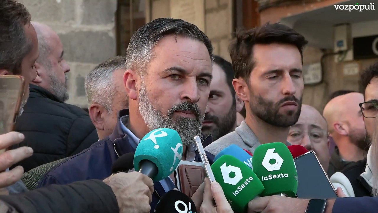 Abascal, sobre la dimisión de Mazón