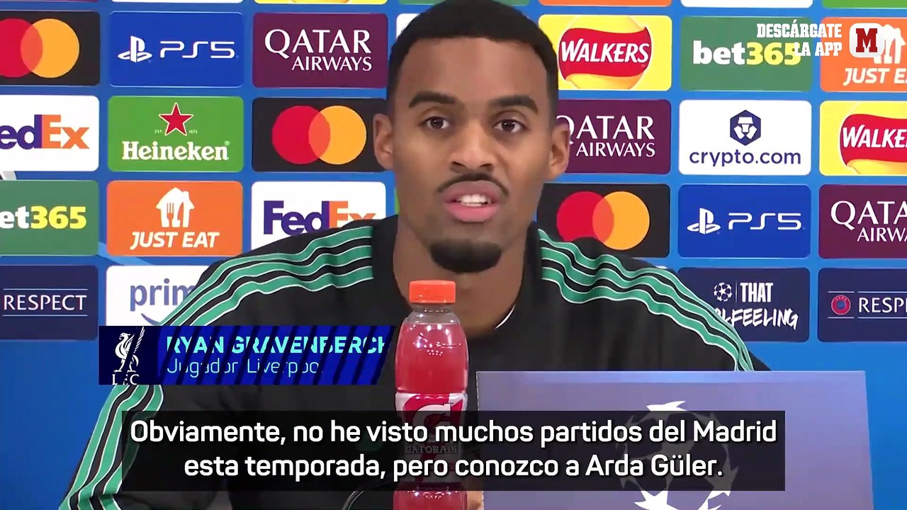 Gravenberch: "Güler y Mbappé conectan muy bien, debemos prepararnos