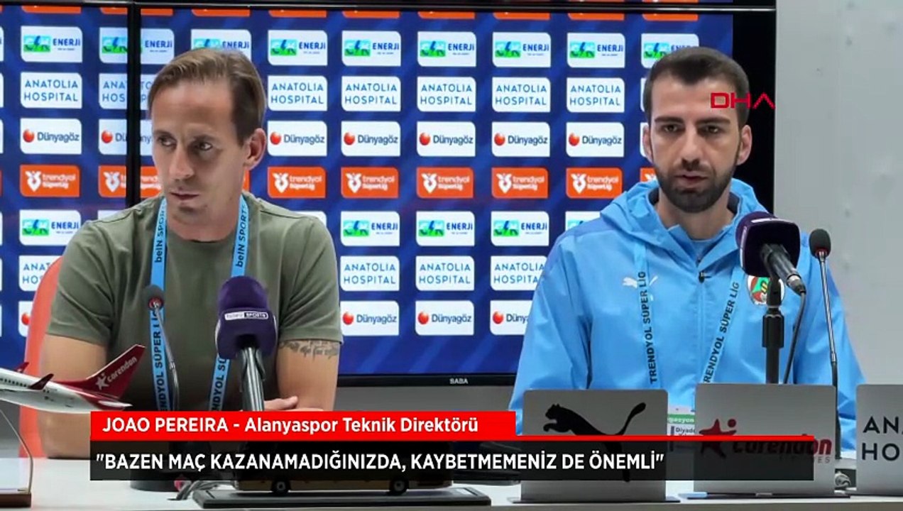 Joao Pereira: Oynayacak çok maçımız, kazanacak çok puanımız var