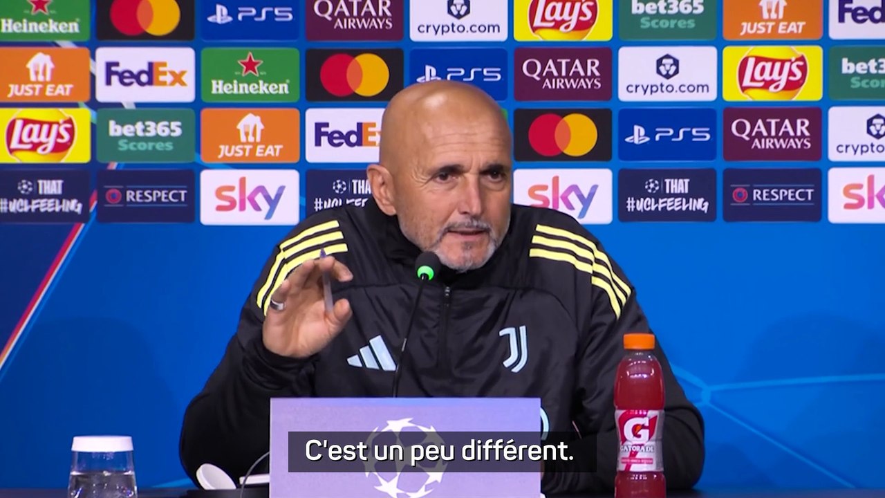 Spalletti : "Je suis vraiment l'entraîneur de la Juventus ?"