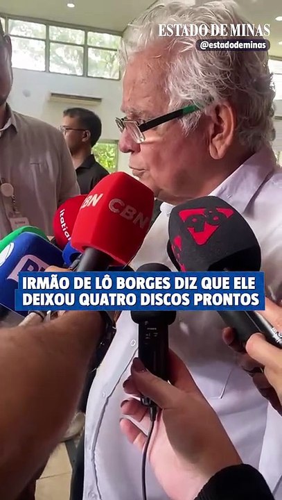 Irmão de Lô Borges diz que ele deixou quatro discos prontos