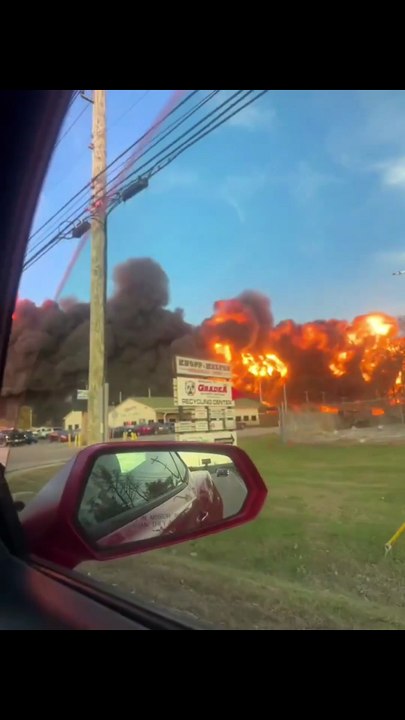 Avión UPS explota en Aeropuerto de Kentucky