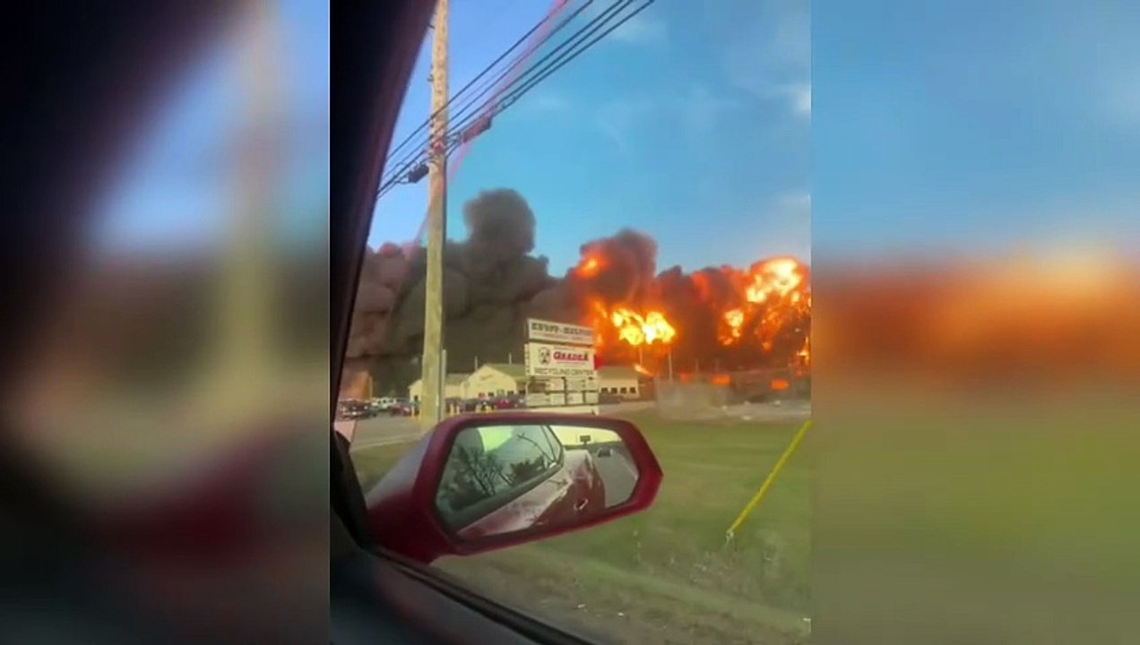 Avión de UPS se estrelló tras despegue en aeropuerto internacional de Kentucky