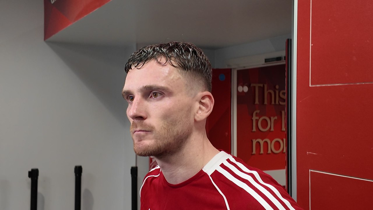 Andy Robertson on Liverpool's 1-0 Madrid win