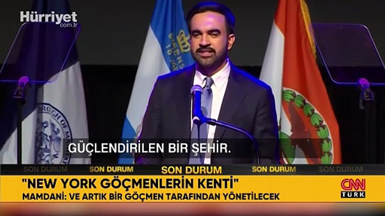 New York'a Trump karşıtı başkan: Zohran Mamdani