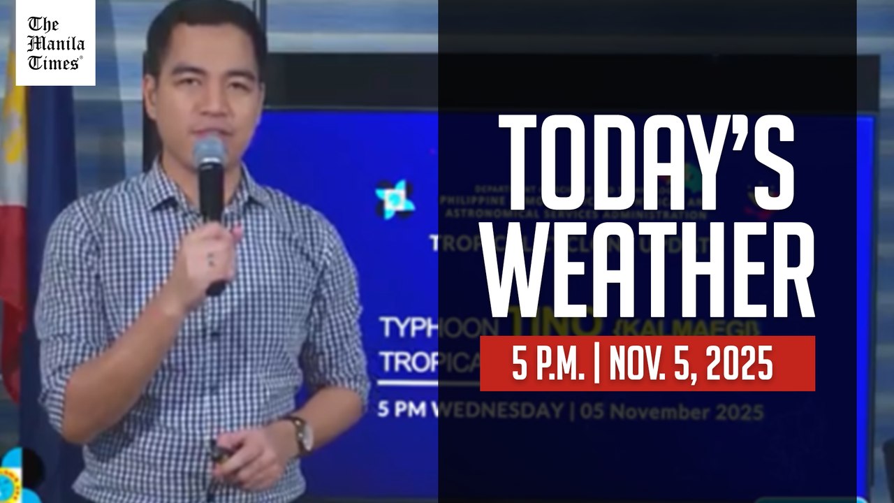 Today's Weather, 5 P.M. | Nov. 5, 2025
