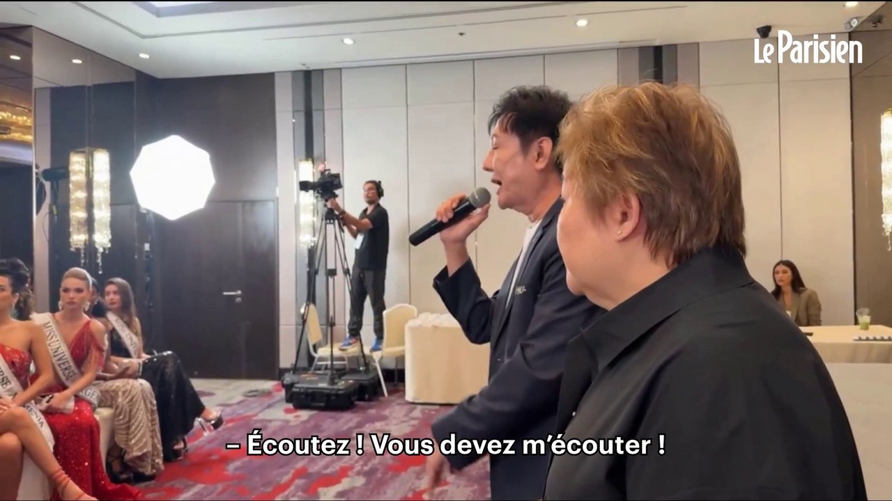 Clash lors de Miss Univers 2025 : Miss Mexique et organisateur thaïlandais en conflit