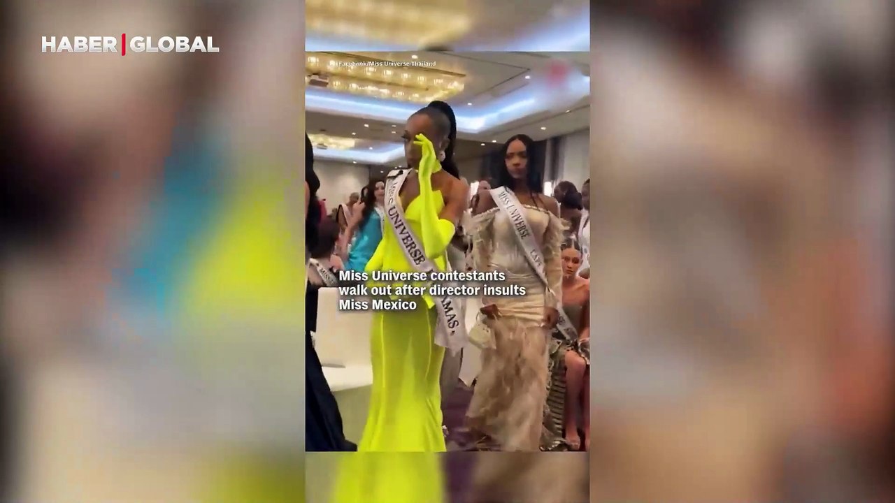 Miss Universe Yarışmasında Gerginlik: Meksika Temsilcisi Salondan Çıkartıldı