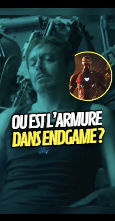 Pourquoi Tony n’utilise pas l’armure ? #avengersendgane #tonystark #ironman #marvel #onregardequoi