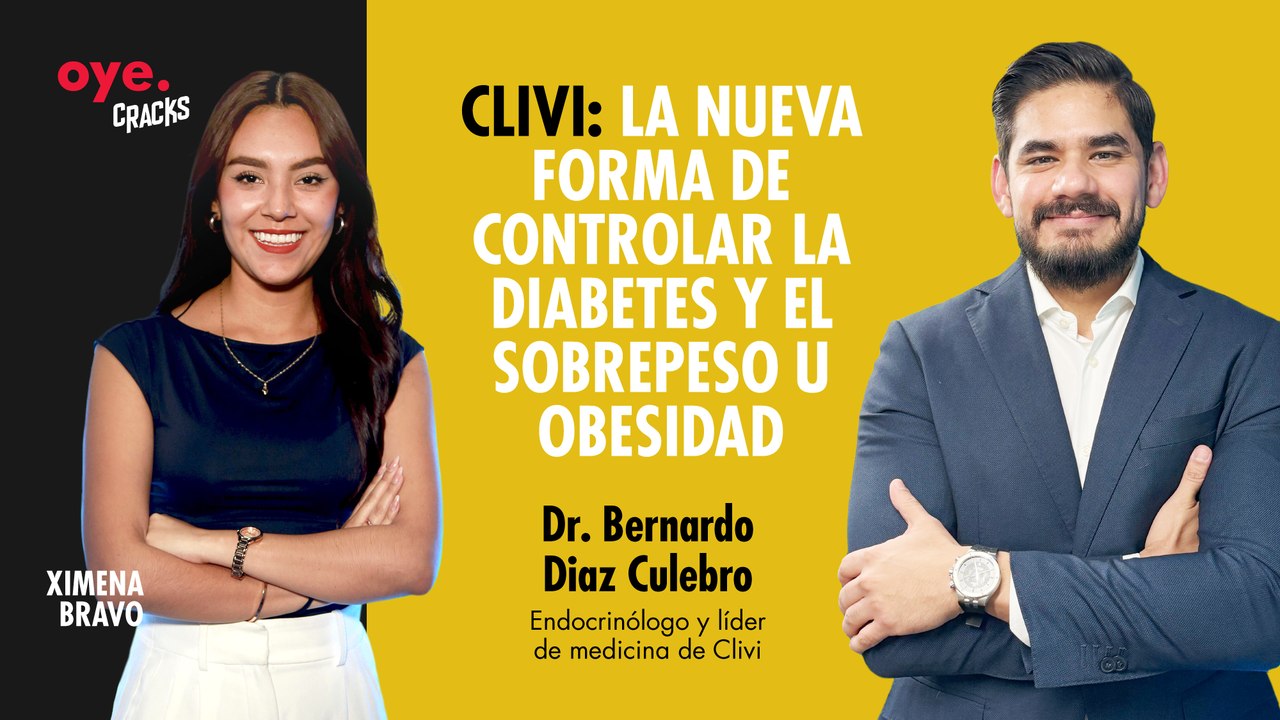 Oye Cracks | Clivi: la nueva forma de controlar la diabetes y el sobrepeso u obesidad