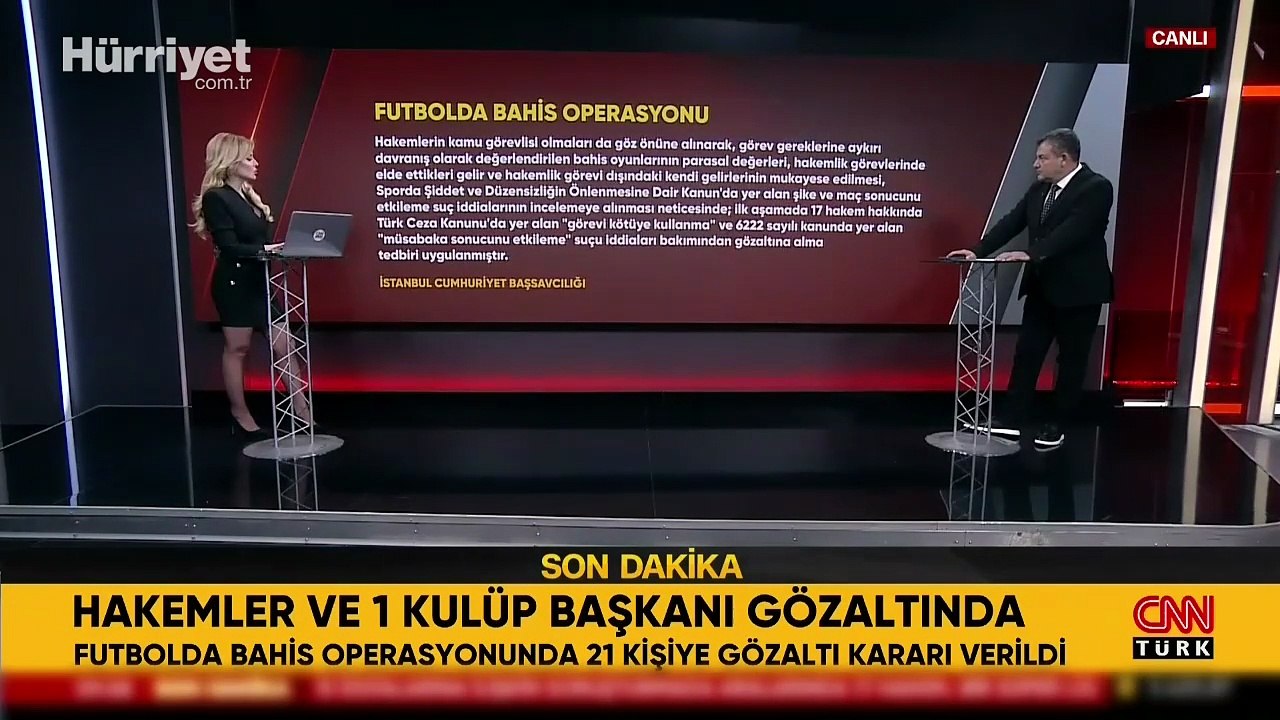 Futbolda bahis soruşturması