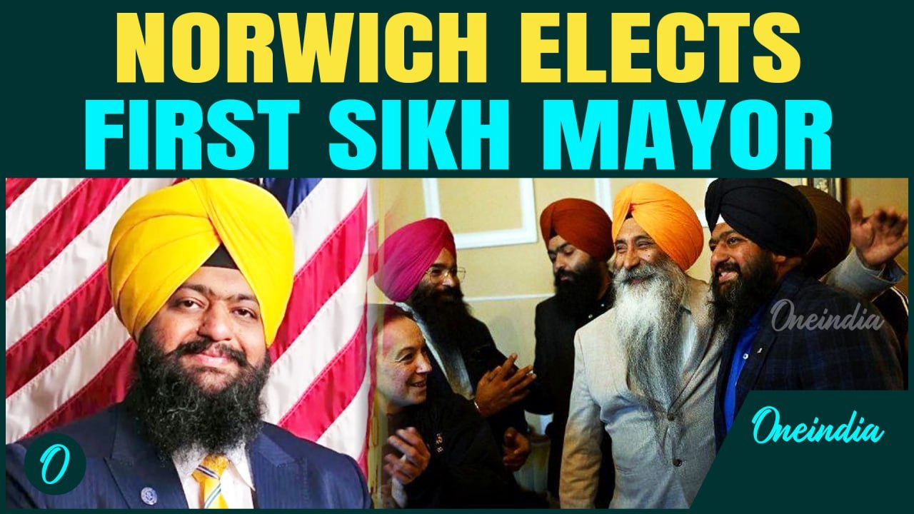 After NYC’s 1st Muslim Mayor Mamdani, Norwich Elects its FIRST SIKH MAYOR, Swaranjit Singh Khalsa