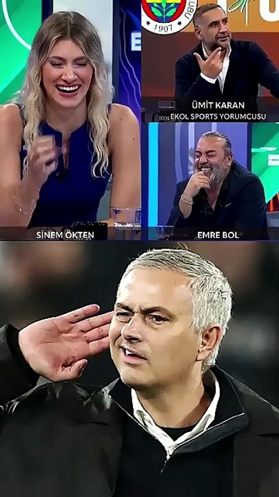 Ümit Karan: ''Herif dümenci ya!'' :) #fenerbahçe #stuttgart #uefaeuroleague #mourinho #shorts