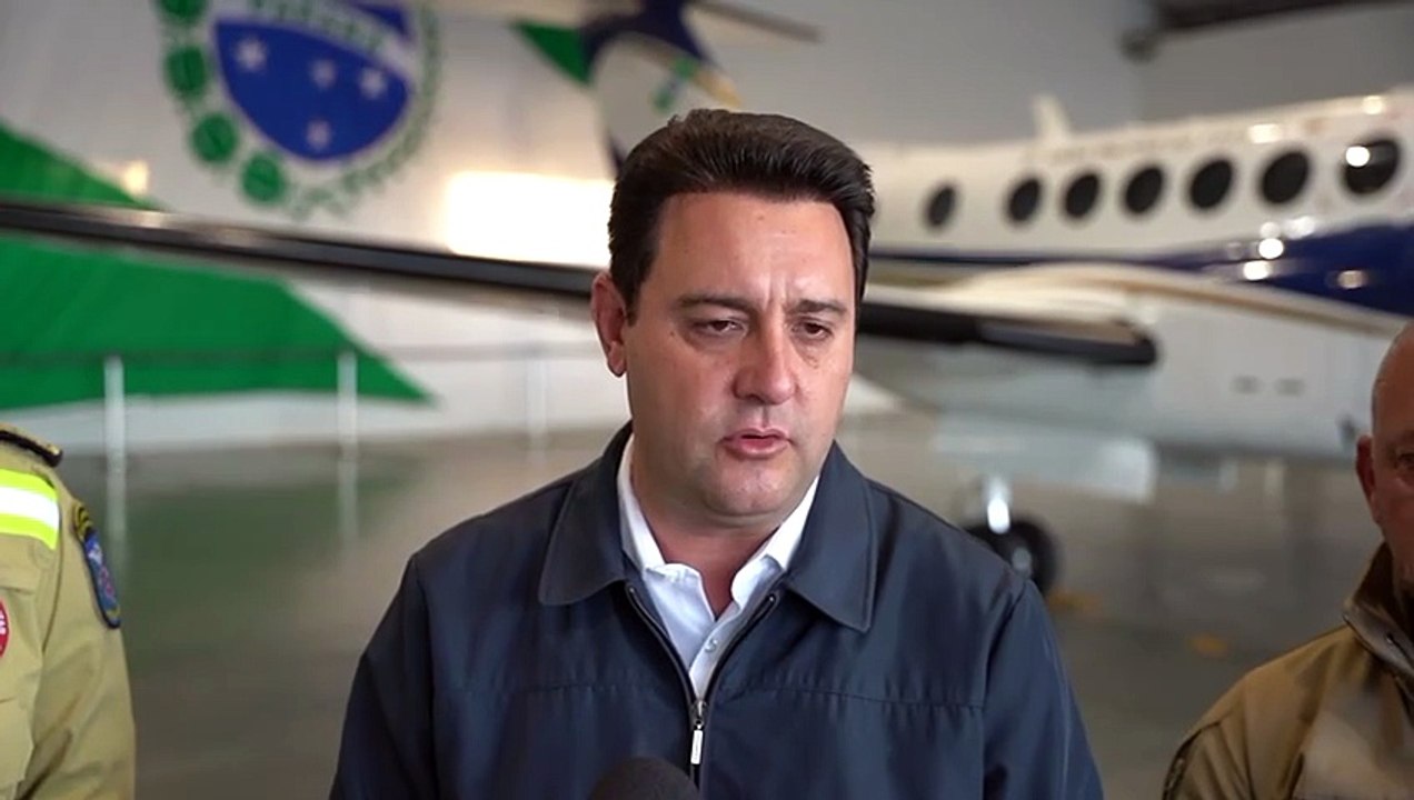 Governador Ratinho Junior fala sobre tornado que atingiu o Paraná
