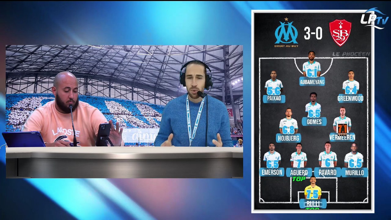 OM 3-0 Brest - Les tops et flops