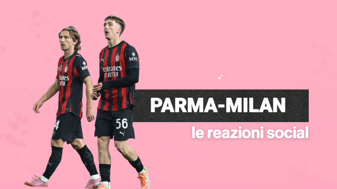 Parma-Milan, le reazioni social: rossoneri da “Coppa beneficenza”