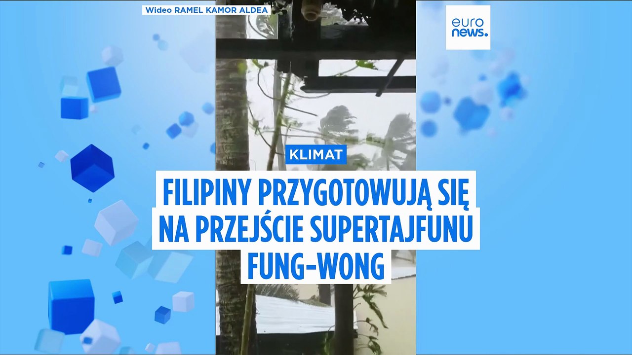 Filipiny przygotowują się na tajfun Fung-wong. Ewakuacja blisko miliona osób