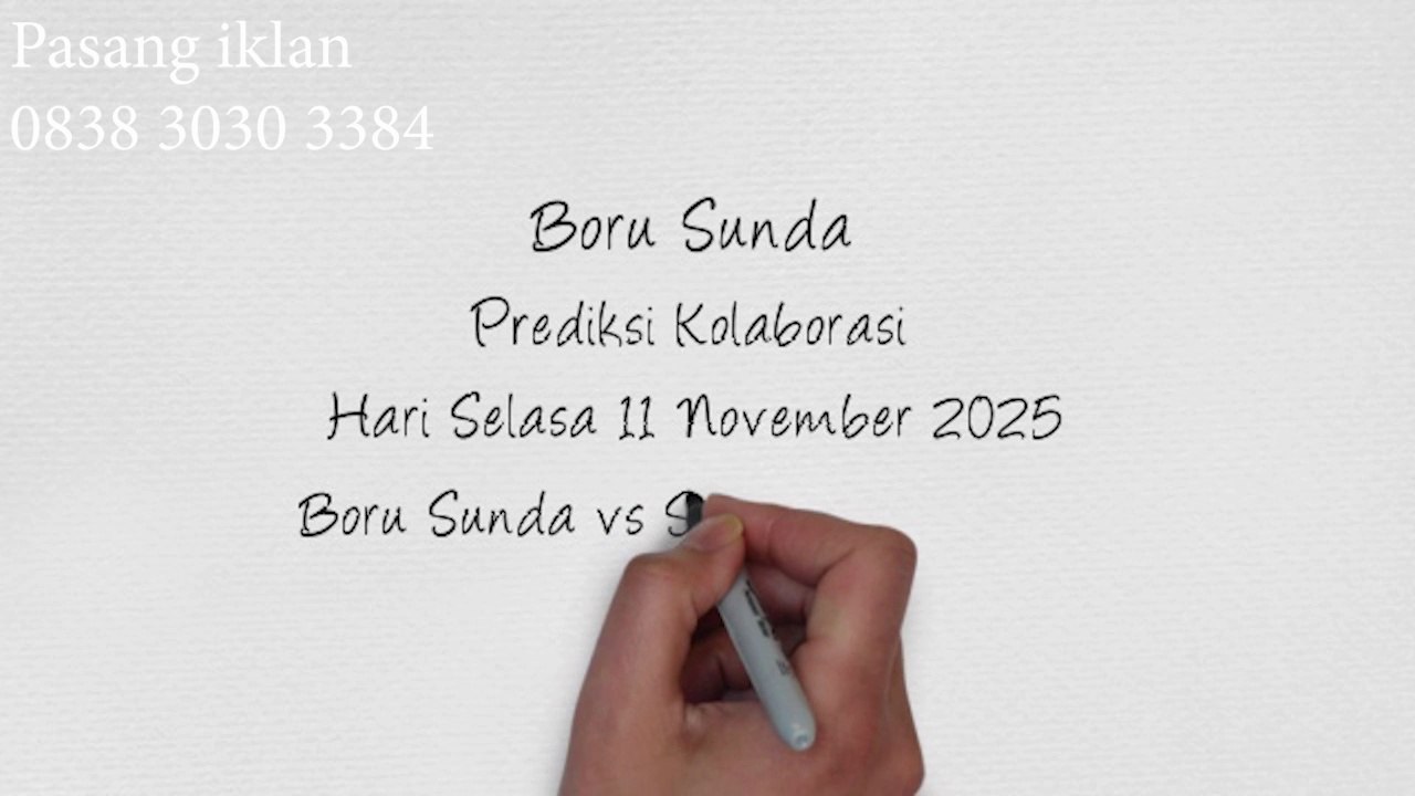 Kode Syair Boru Sunda Hari Selasa, 11 November 2025 🔮