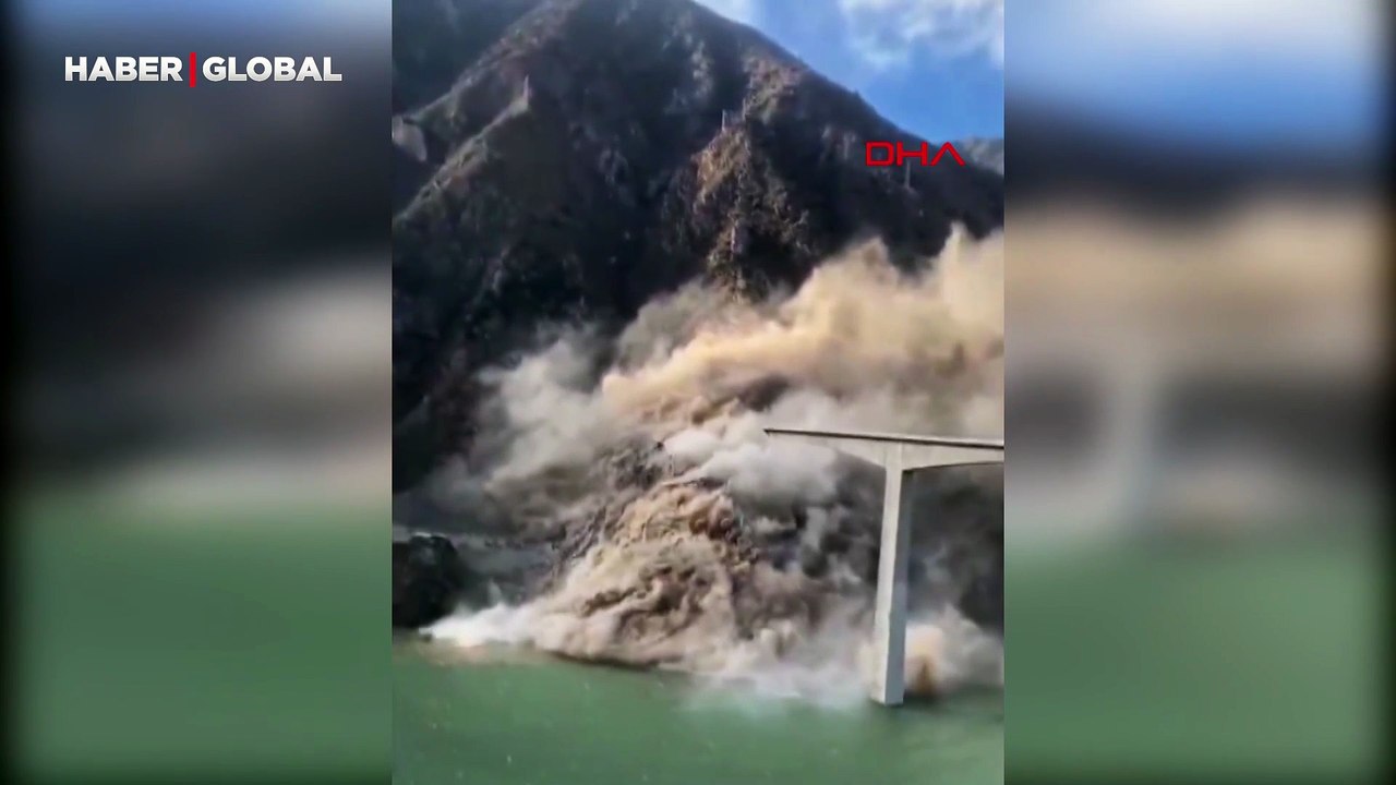 Çin'in Hongqi Köprüsü’nde kısmi çökme