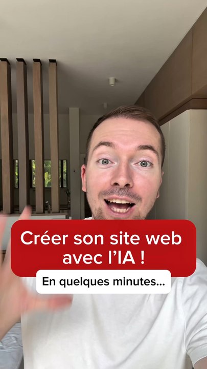 Créer son site web avec l’IA en 2 minutes