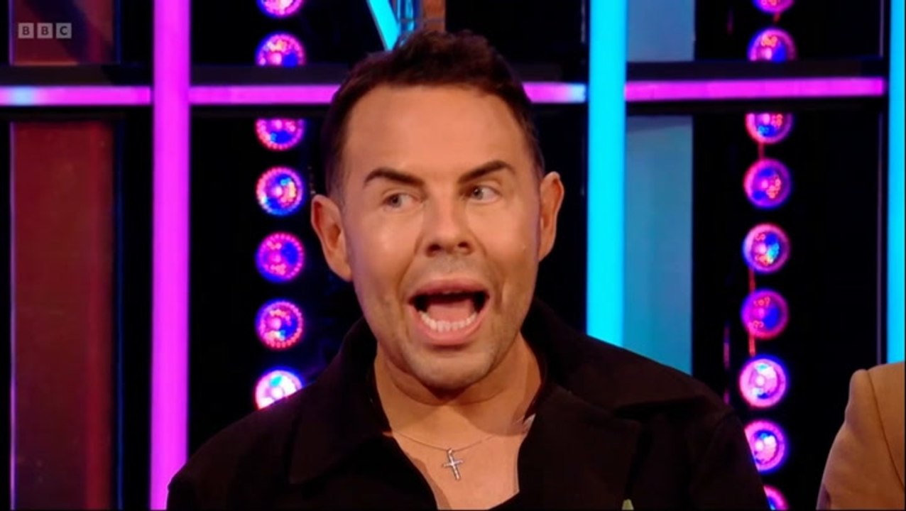 Strictly star La Voix makes awkward BBC resignation joke during live show as host left speechless