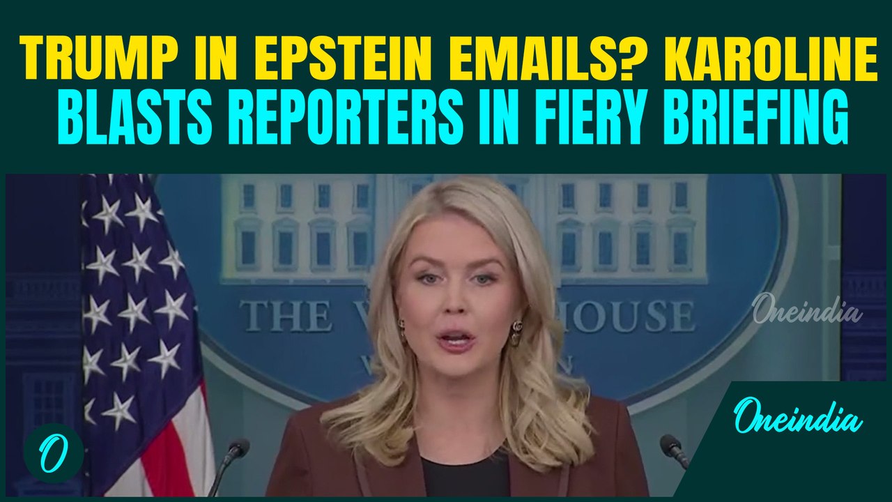 FULL VIDEO: WH FIERY Reaction on Trump’s Name in Epstein-Maxell Emails; BIG UPDATE on Govt Shutdown