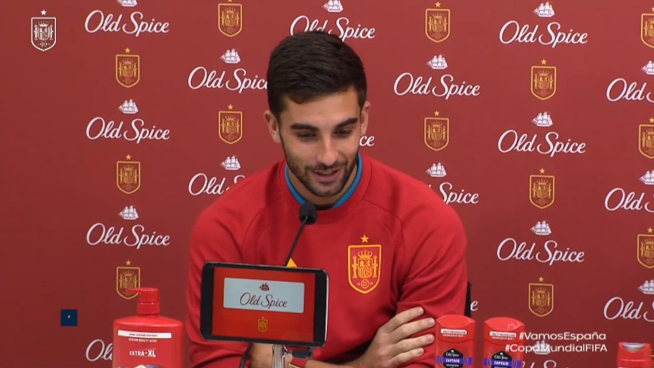 Rueda de prensa de Ferran Torres y Marcos Llorente