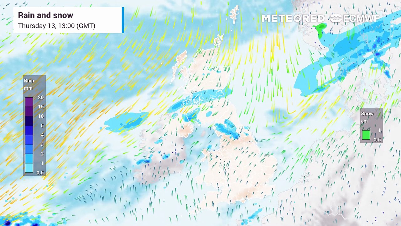 Up to 100mm of rain as Storm Claudia triggers rain, wind and flood alerts across the UK