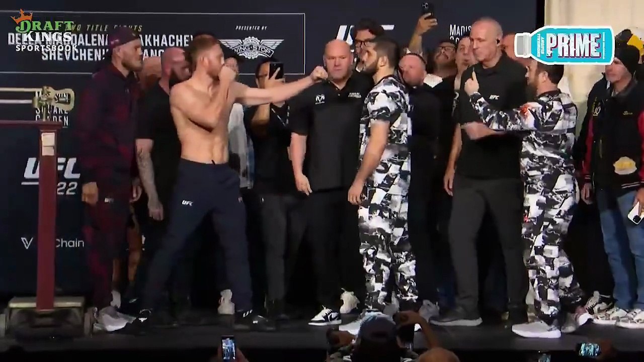 El último cara a cara entre Makhachev y Della Maddalena en UFC 322  