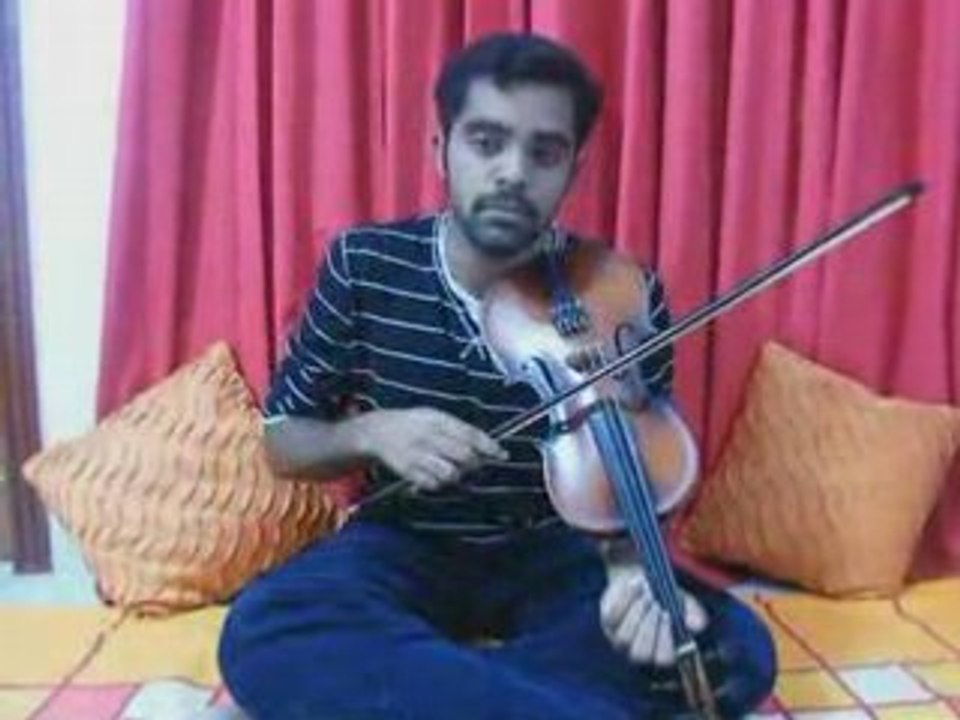 Mitwa - Hindi song in Violin by Subramoni Rengarajan